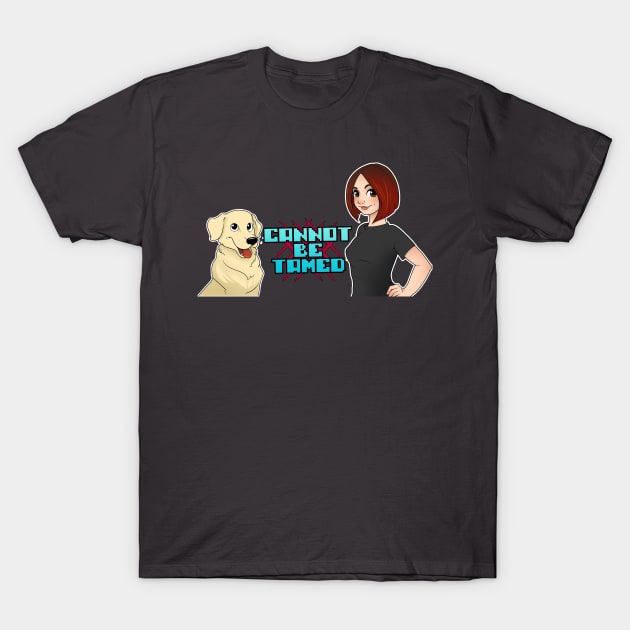 Pam and Lily Cannot be Tamed T-Shirt by Cannot BeTamed 